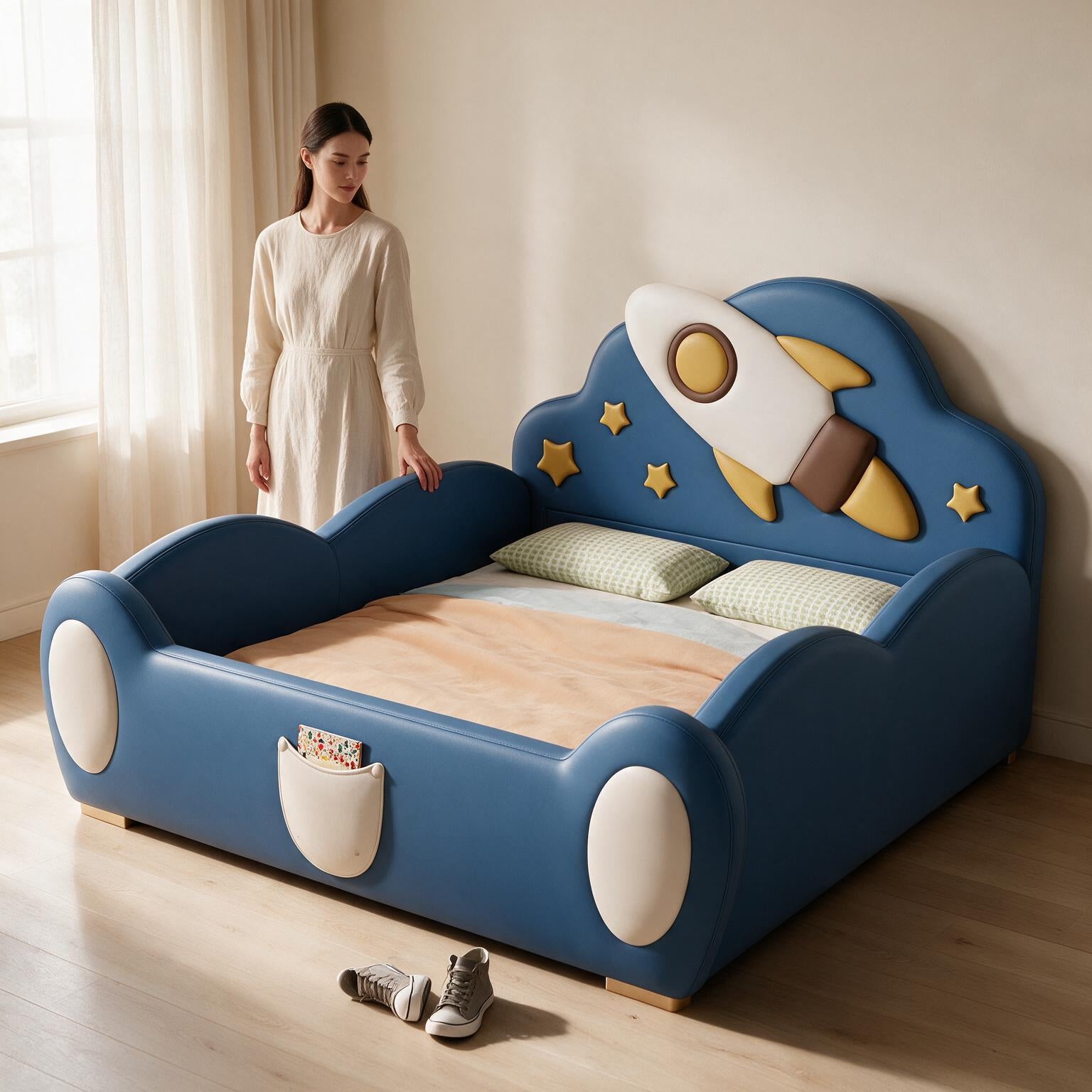 Rocket Launch Boy's Bed A171