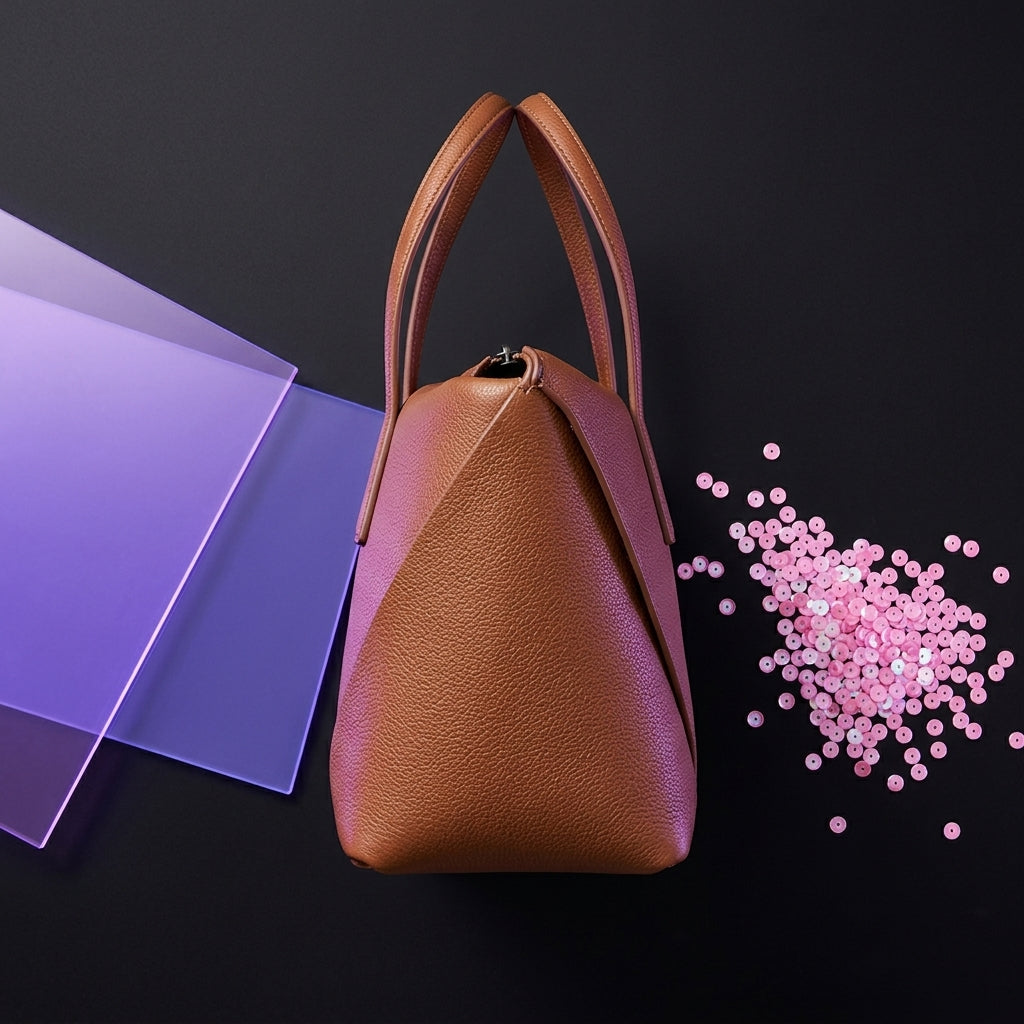 Women's Tote Bag | PU Leather Woven Shoulder Bag for Daily Use A16